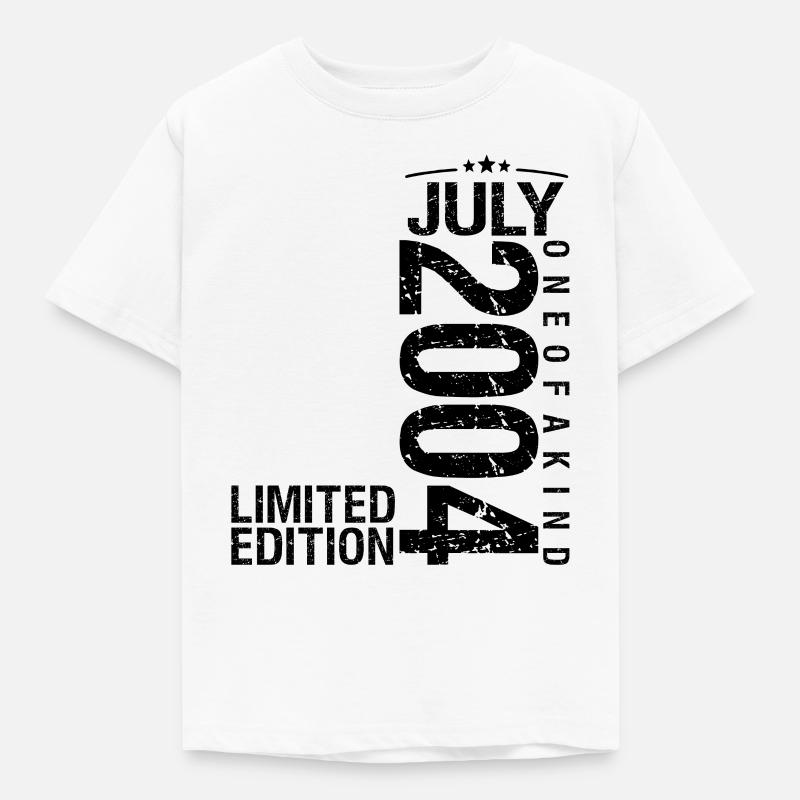 Geburtstag 2004 Juli 2004 Juli 2004 - Kinder T-Shirt - Weiß