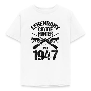 Conception de coyote pour les réacteurs de coyote - T-shirt Enfant - blanc - Devant - AI Model Kid Male (0cm)