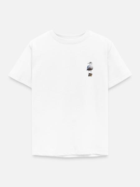 Möwe - Kinder T-Shirt - Weiß
