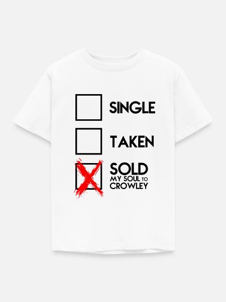 SOLD, GESCHENK - Kinder T-Shirt - Weiß