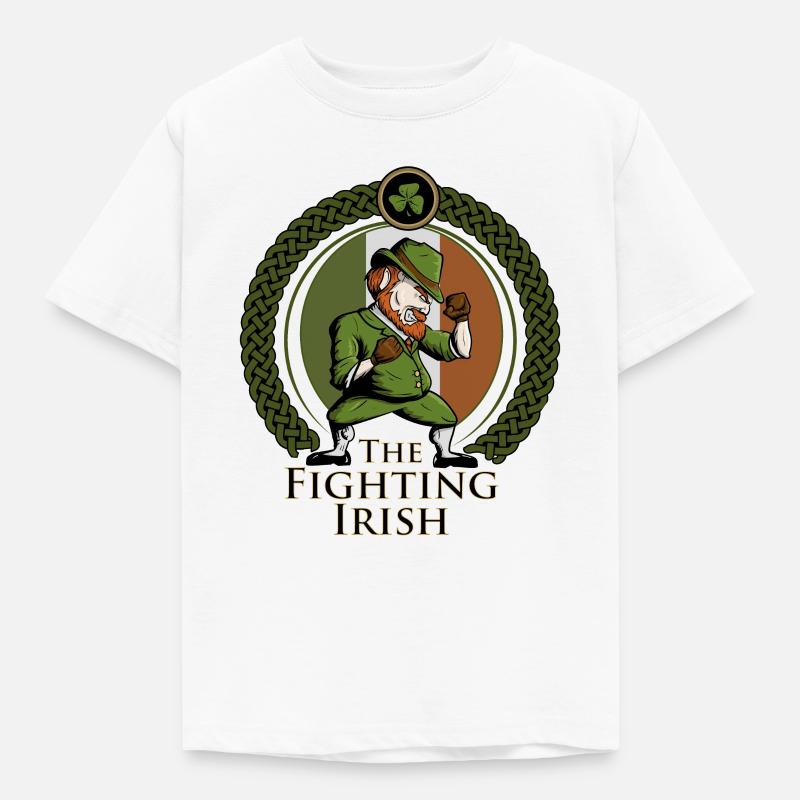 Irisch - Kinder T-Shirt - Weiß