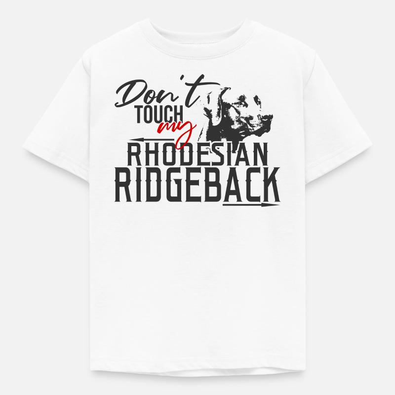 Rhodesian Ridgeback - Kids' T-Shirt - white