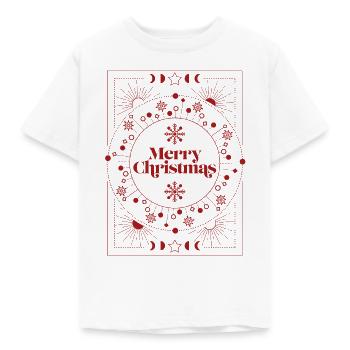 Joyeux noël - T-shirt Enfant - blanc - Devant - AI Model Kid Male (0cm)