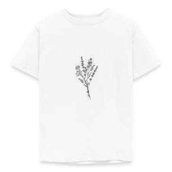 Blumenstrauß Girls Frühling Flowers Blumenkind - Kinder T-Shirt - Weiß - Vorne - AI Model Kid Male (0cm)