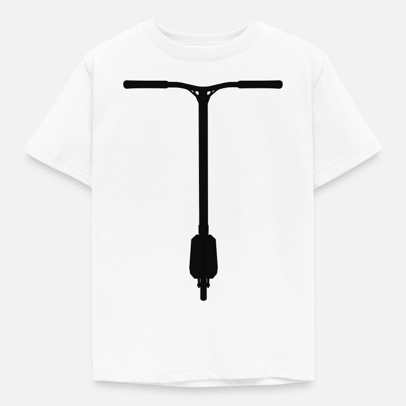 Roller - Kinder T-Shirt - Weiß