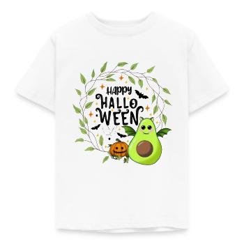 Joyeux avocat d’Halloween - T-shirt Enfant - blanc - Devant - AI Model Kid Male (0cm)