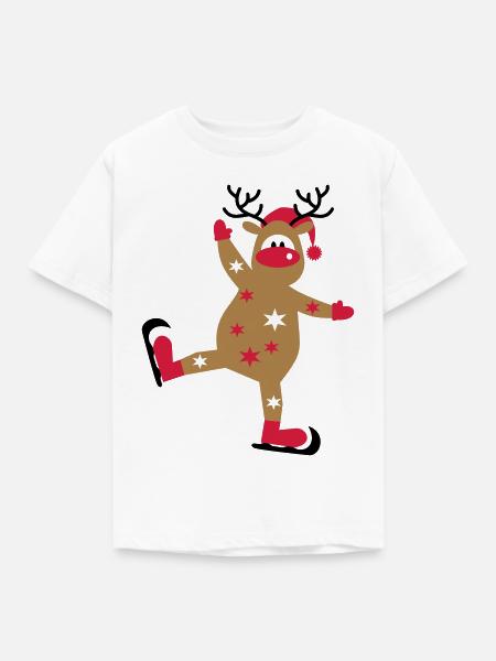 weihnachten - Kinder T-Shirt - Weiß