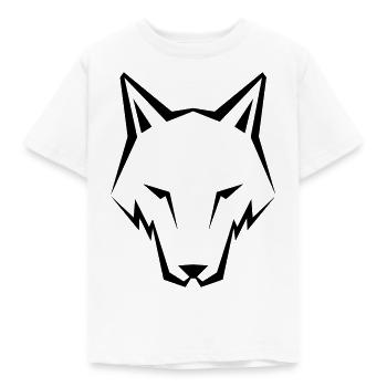 Wolf - Kinder T-Shirt - Weiß - Vorne - AI Model Kid Male (0cm)