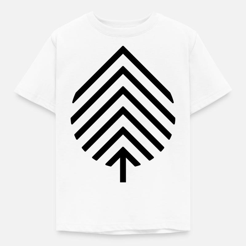 Conception d’arbre minimaliste - T-shirt Enfant - blanc