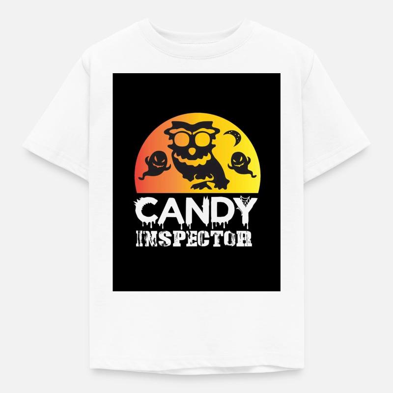 Candy Inspector - Kinder T-Shirt - Weiß