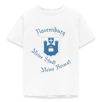 Ravensburg Rutenfest - Kinder T-Shirt - Weiß - Vorne - AI Model Kid Male (0cm)