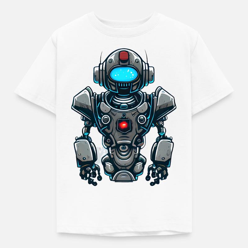 Robot - T-shirt Enfant - blanc