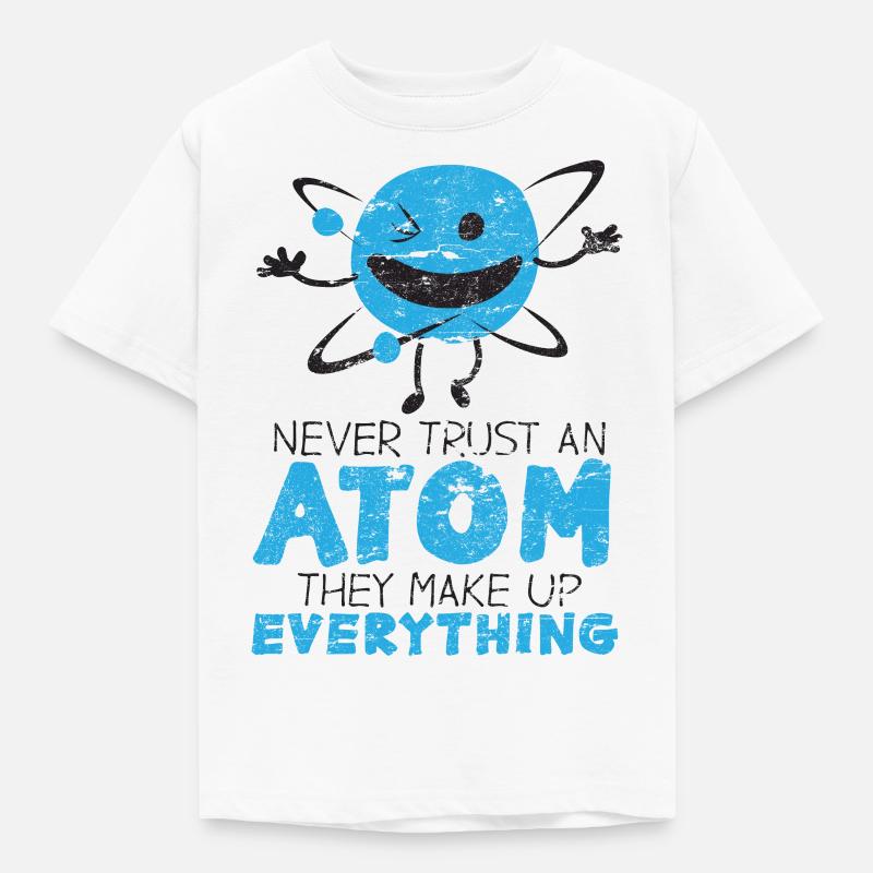 atom - Kids' T-Shirt - white