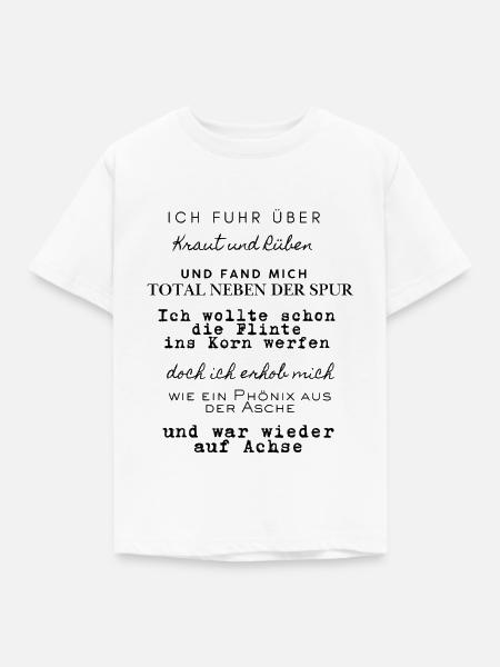 Kraut und Rüben - Kinder T-Shirt - Weiß