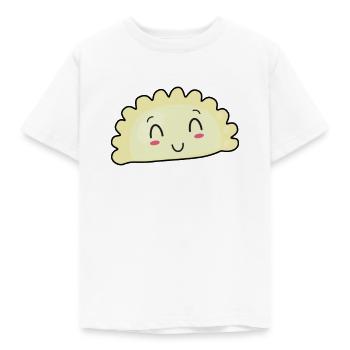 Poolse Pierogi Polen Maaltijd Baby Polen - Kinderen T-shirt - wit - Voor - AI Model Kid Male (0cm)