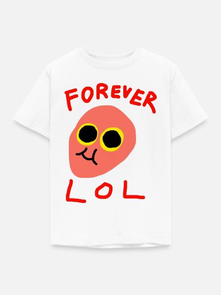 Forever LOL - Kinder T-Shirt - Weiß