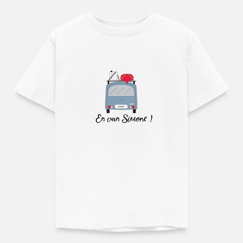 Van Simone - T-shirt Enfant - blanc