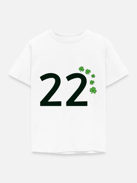 22 - Kinder T-Shirt - Weiß