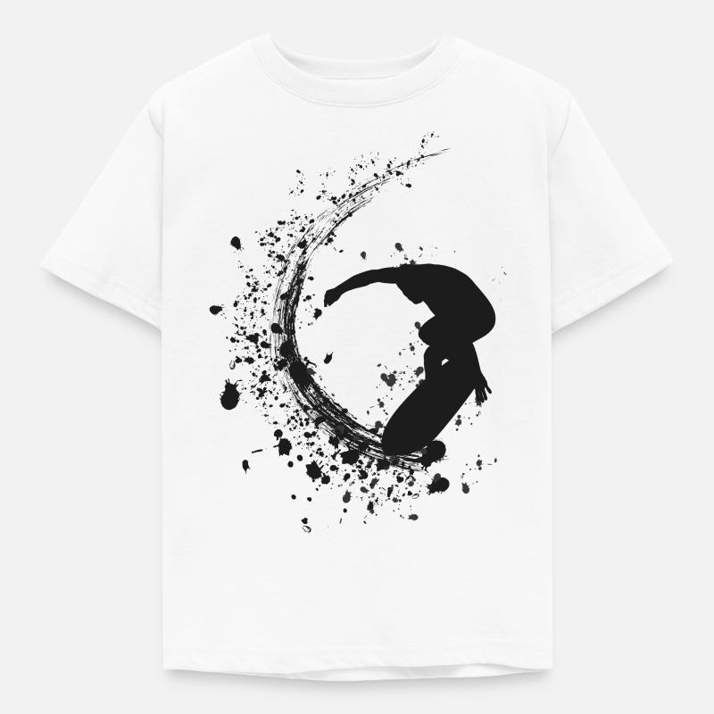Superba manovra di surf. - Maglietta per bambini - bianco