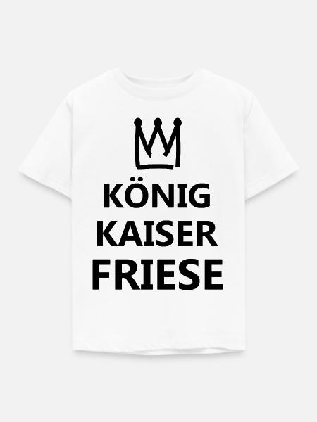 Friesland - Kinder T-Shirt - Weiß