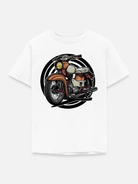 Star (rusty) // Illustration - Kinder T-Shirt - Weiß