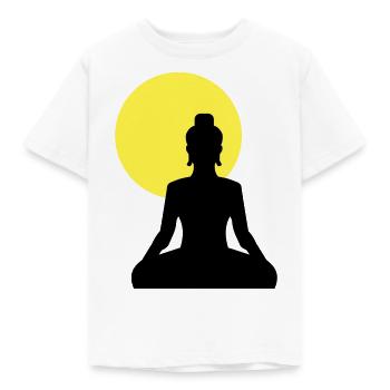 Buddha - Kinder T-Shirt - Weiß - Vorne - AI Model Kid Male (0cm)