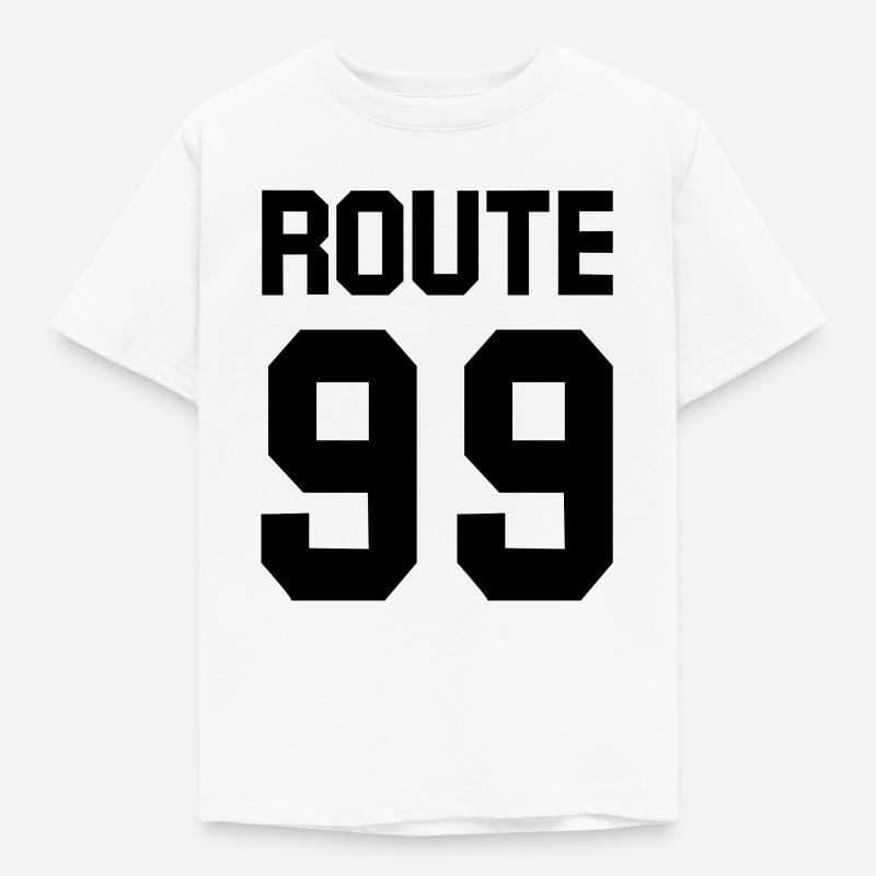 ROUTE 99 - T-shirt Enfant - blanc