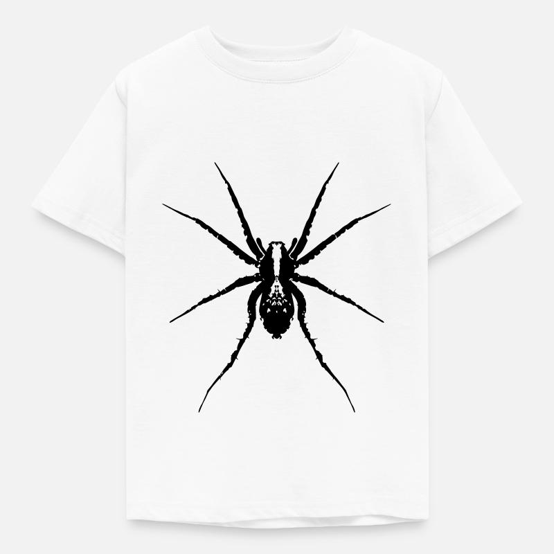 Araignée / Araignée loup - T-shirt Enfant - blanc