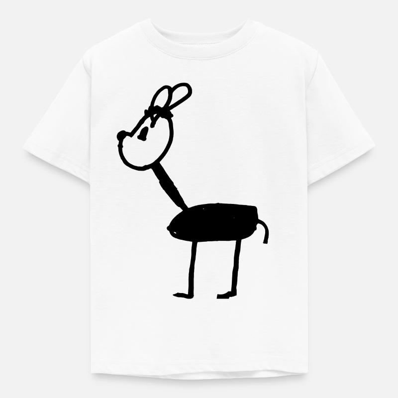 Tier - Kinder T-Shirt - Weiß