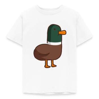 Ente - Kinder T-Shirt - Weiß - Vorne - AI Model Kid Male (0cm)