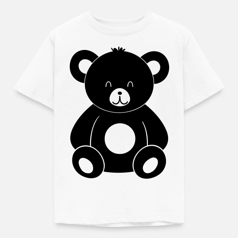 Ours en peluche - T-shirt Enfant - blanc
