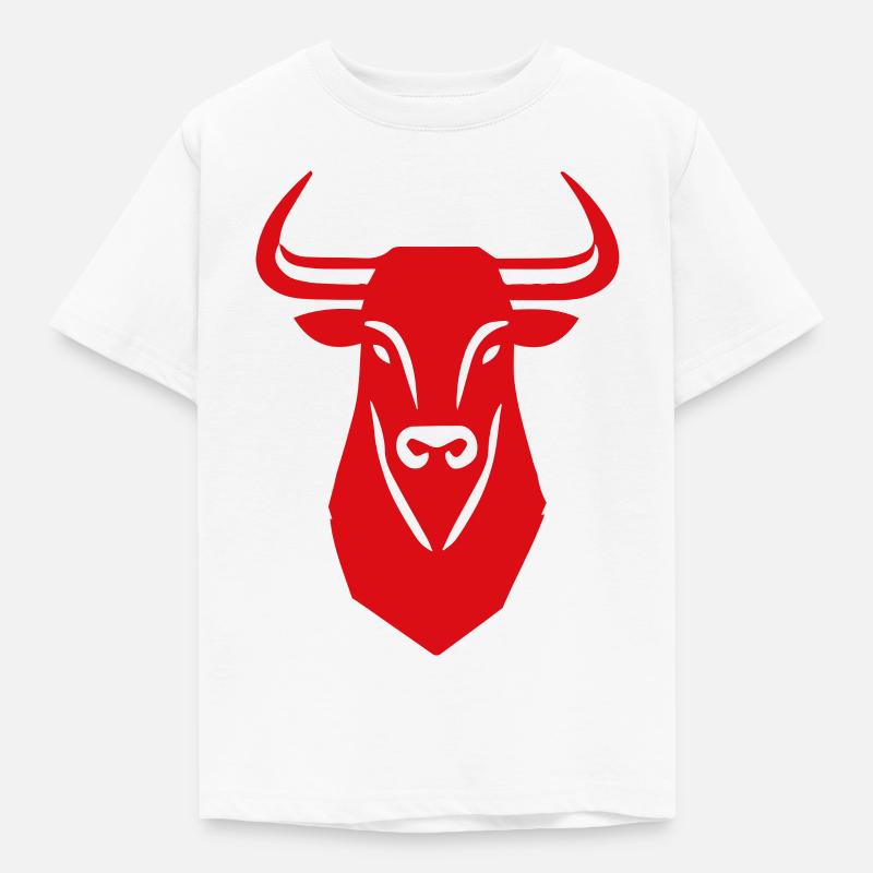 Stiermesse - Kinder T-Shirt - Weiß