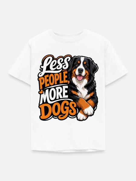 Berner Sennenhund - Kinder T-Shirt - Weiß