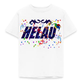 Helau, Carnival Carnival Carnival Shirt Costume - Kids' T-Shirt - white - Front - AI Model Kid Male (0cm)