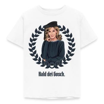 Rieser Grantler // Illustration - Kinder T-Shirt - Weiß - Vorne - AI Model Kid Male (0cm)