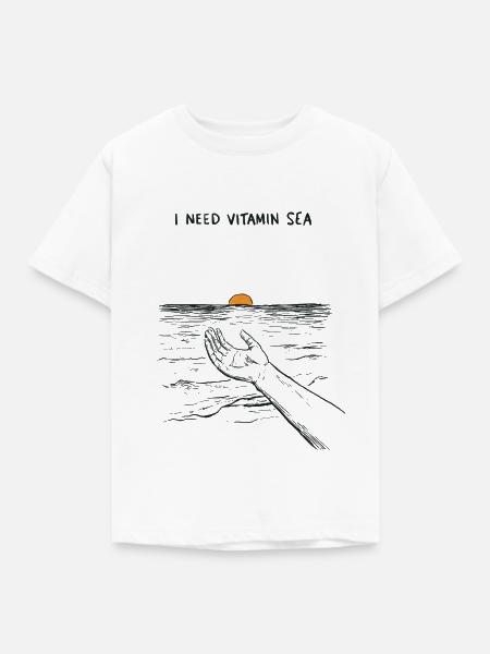 Vitamine sea - Kinder T-Shirt - Weiß