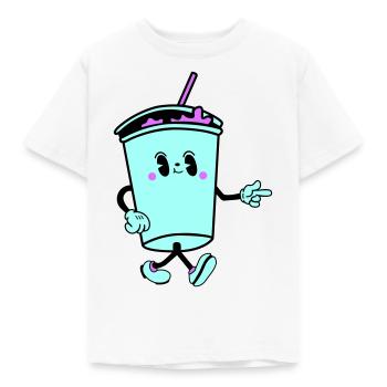 Boisson Dessin Animé - T-shirt Enfant - blanc - Devant - AI Model Kid Male (0cm)