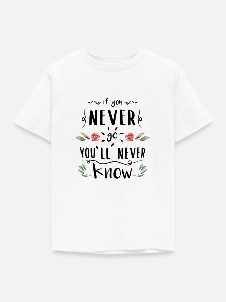 Wanderlust - Kinder T-Shirt - Weiß