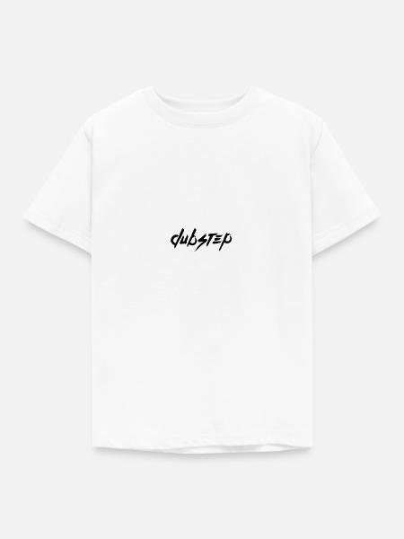 dubstep - Kinder T-Shirt - Weiß