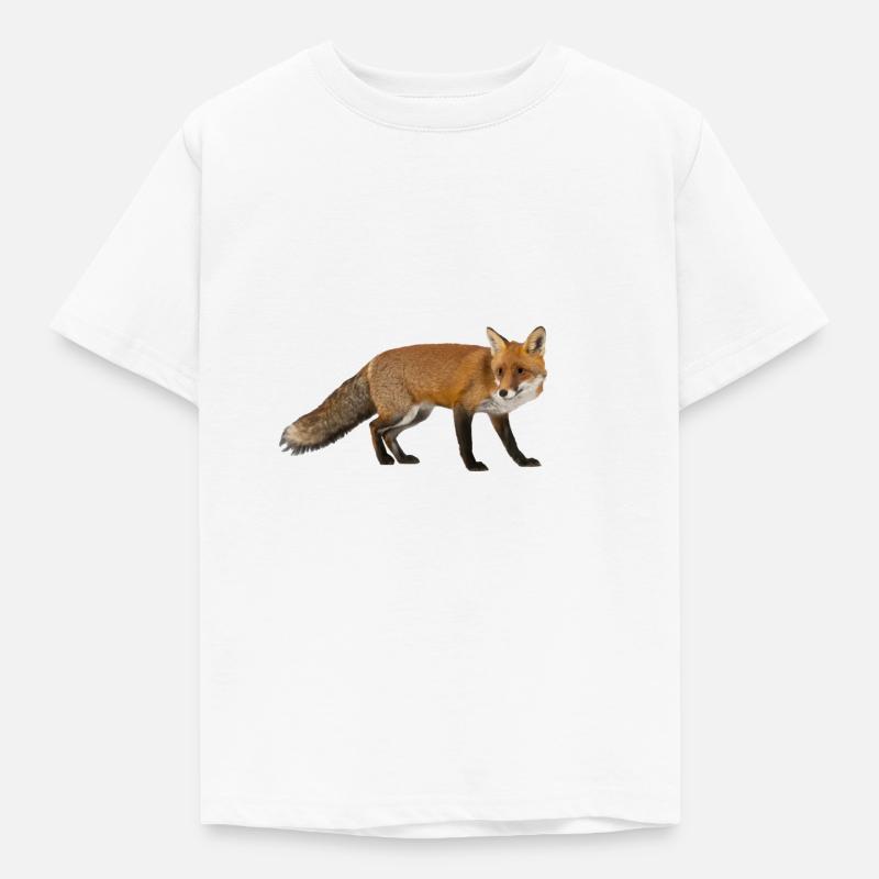 Fuchs - Kinder T-Shirt - Weiß