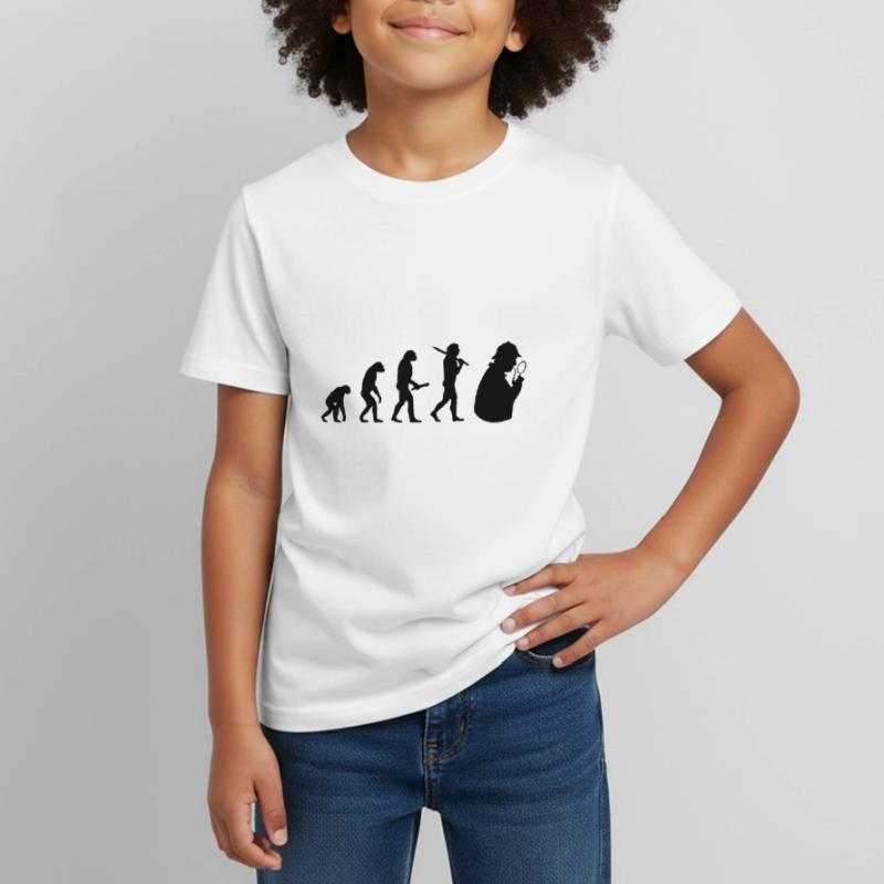Sherlock Holmes évolution développement de progrès T-shirt Enfant