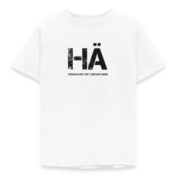 sprüche, lustige sprüche, lustige, humor, spruch, - Kinder T-Shirt - Weiß - Vorne - AI Model Kid Male (0cm)