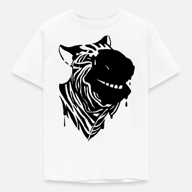 Zebra - Kinder T-Shirt - Weiß