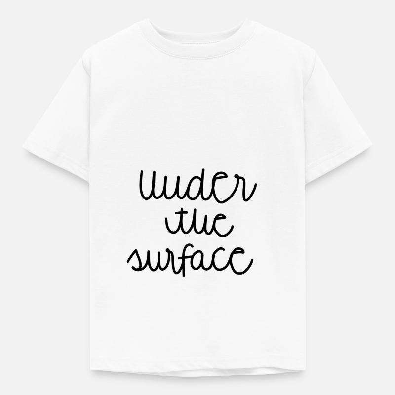 Under the Surface - Kids' T-Shirt - white