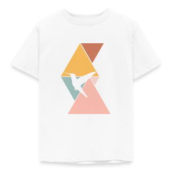 Hummingbird - Kids' T-Shirt - white - Front - AI Model Kid Male (0cm)