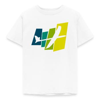 Segelflieger - Kinder T-Shirt - Weiß - Vorne - AI Model Kid Male (0cm)