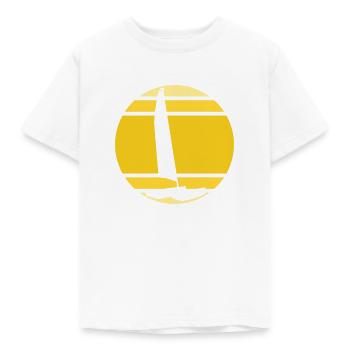 Segeln - Kinder T-Shirt - Weiß - Vorne - AI Model Kid Male (0cm)