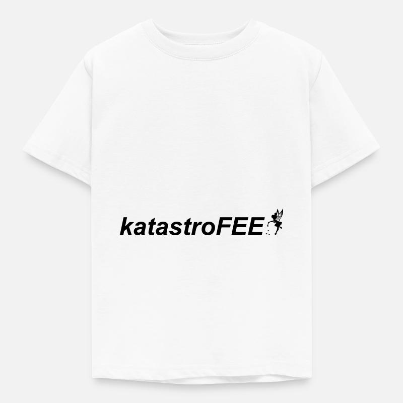 Katastrophe - katastroFEE - Fee - verpeilt - Kinder T-Shirt - Weiß