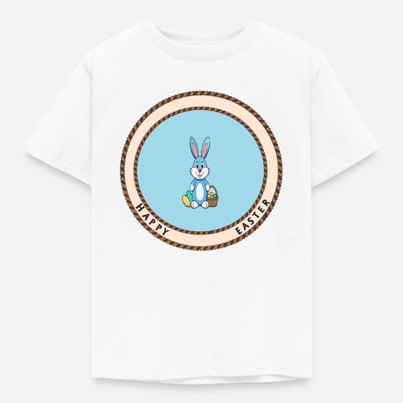 Happy Easter - Kids' T-Shirt - white