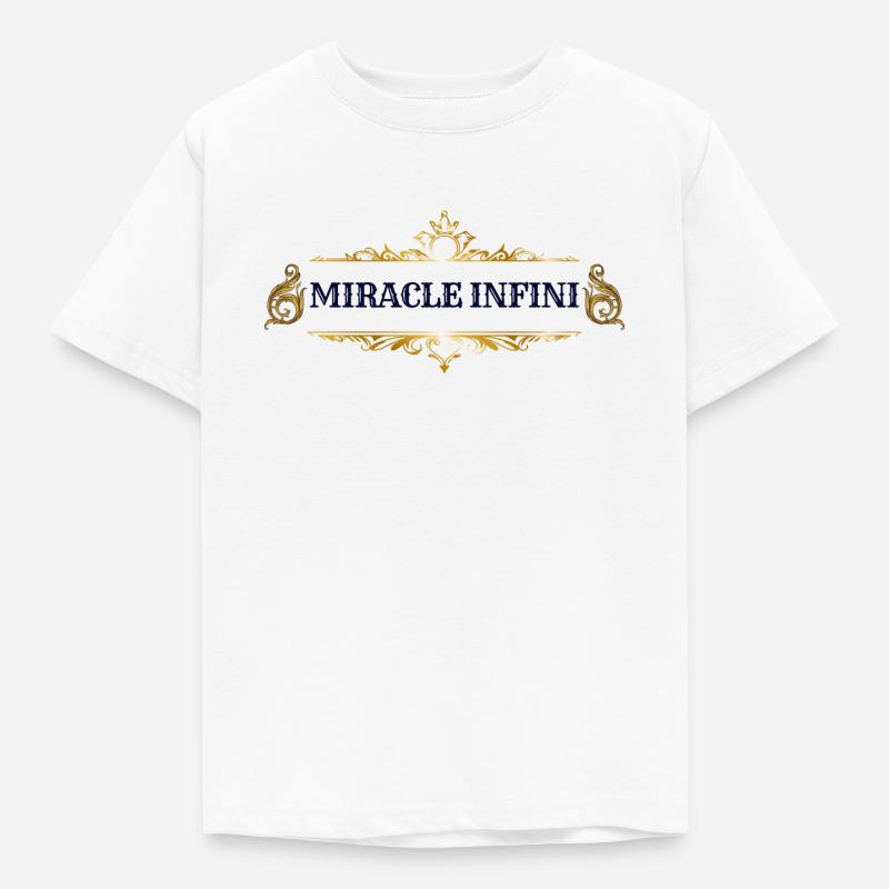 UNENDLICHE WUNDER - Kinder T-Shirt - Weiß